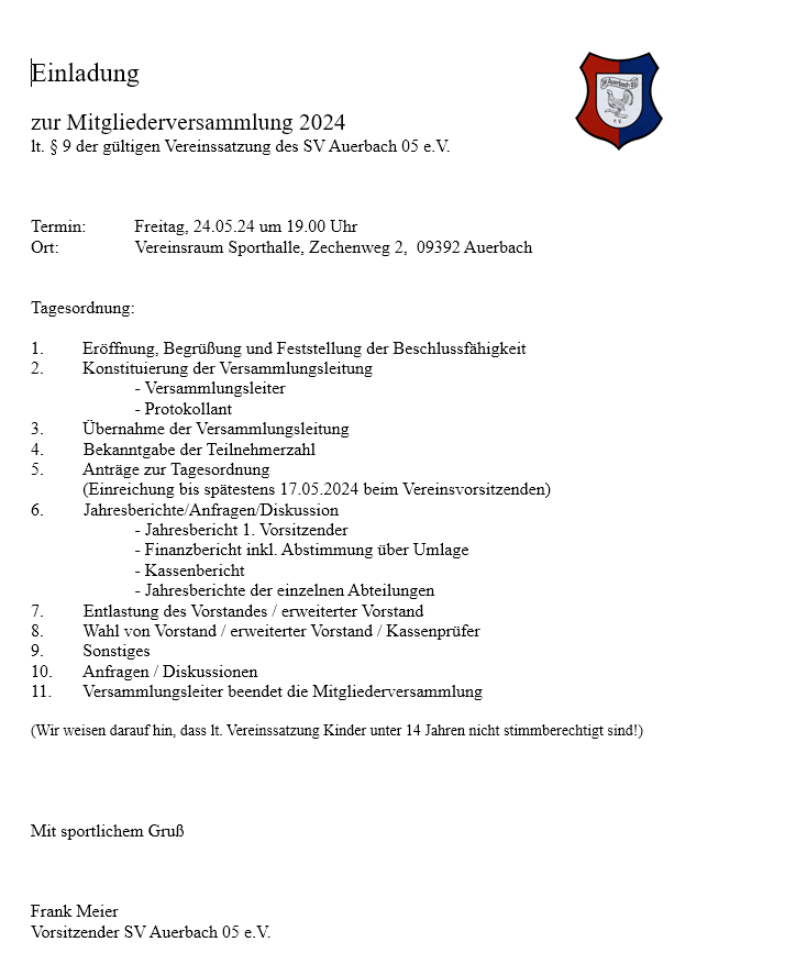 2024 05 05 13 22 07 Einladung MV SV 2024 Geschützte Ansicht Word